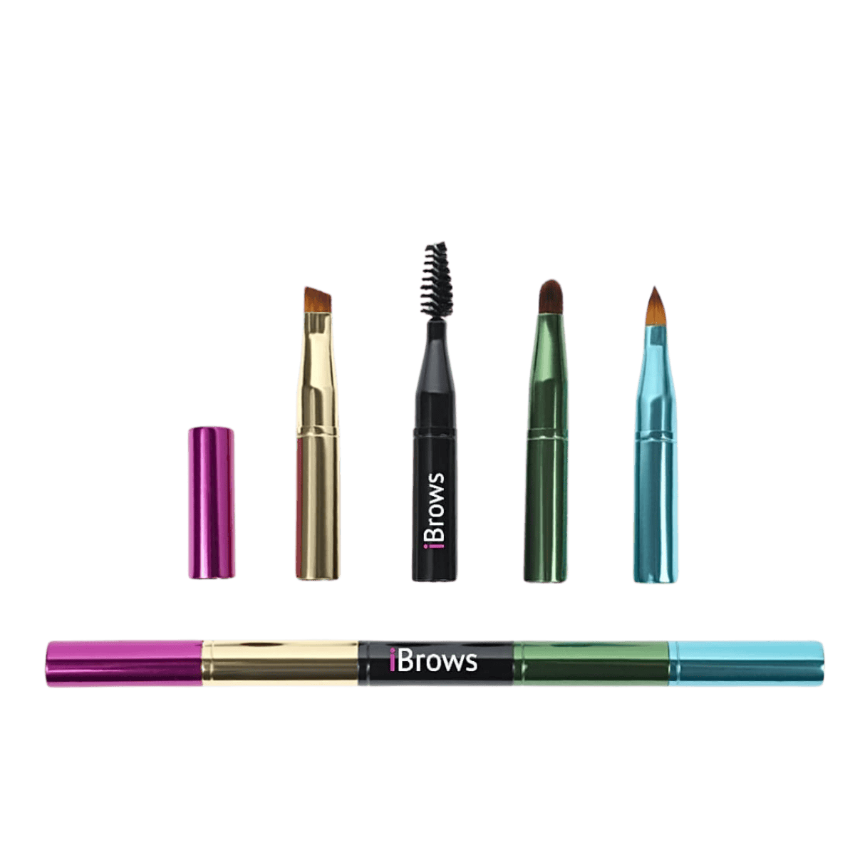 6-in-1 professional brow brush