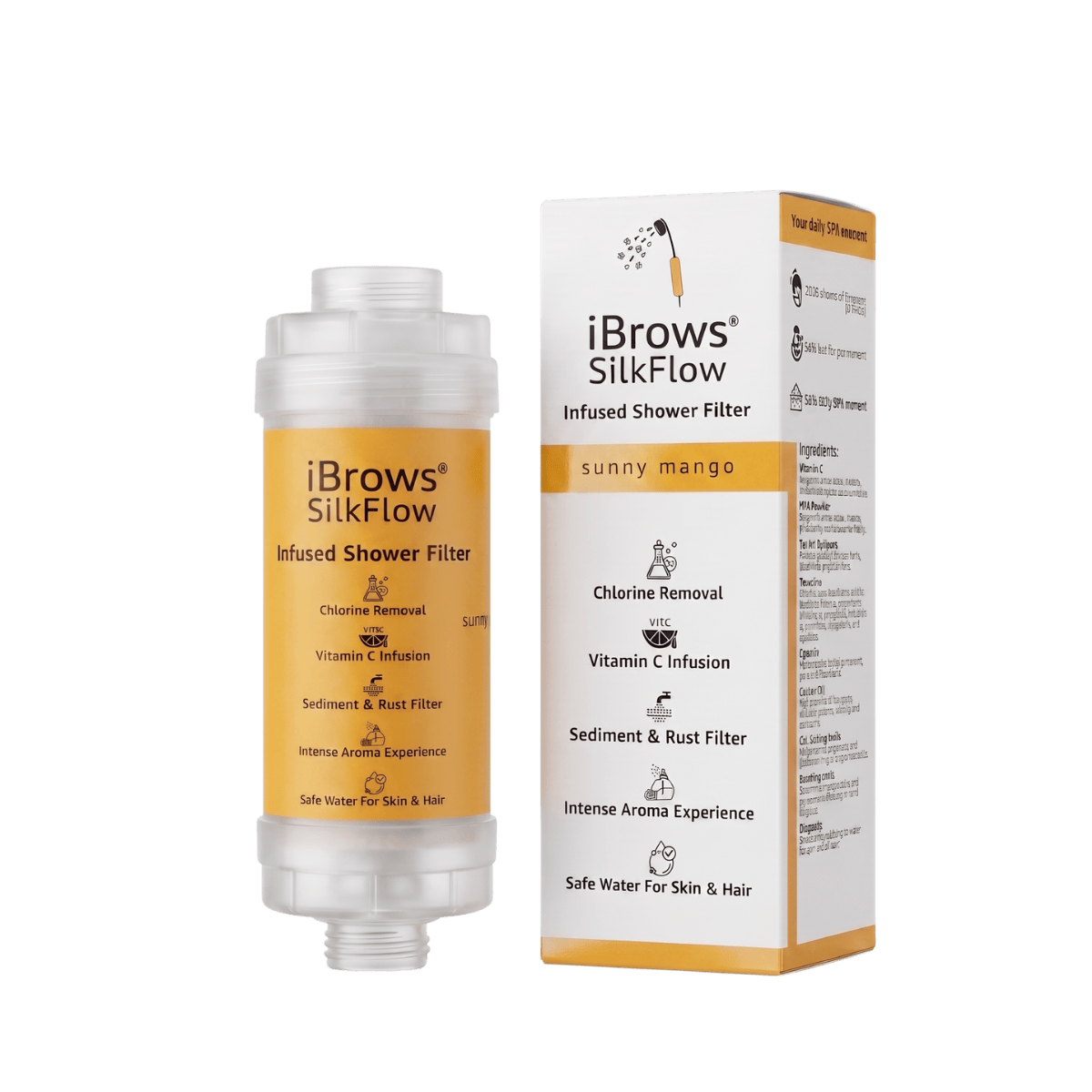 iBrows SilkFlow Infused Shower Filter