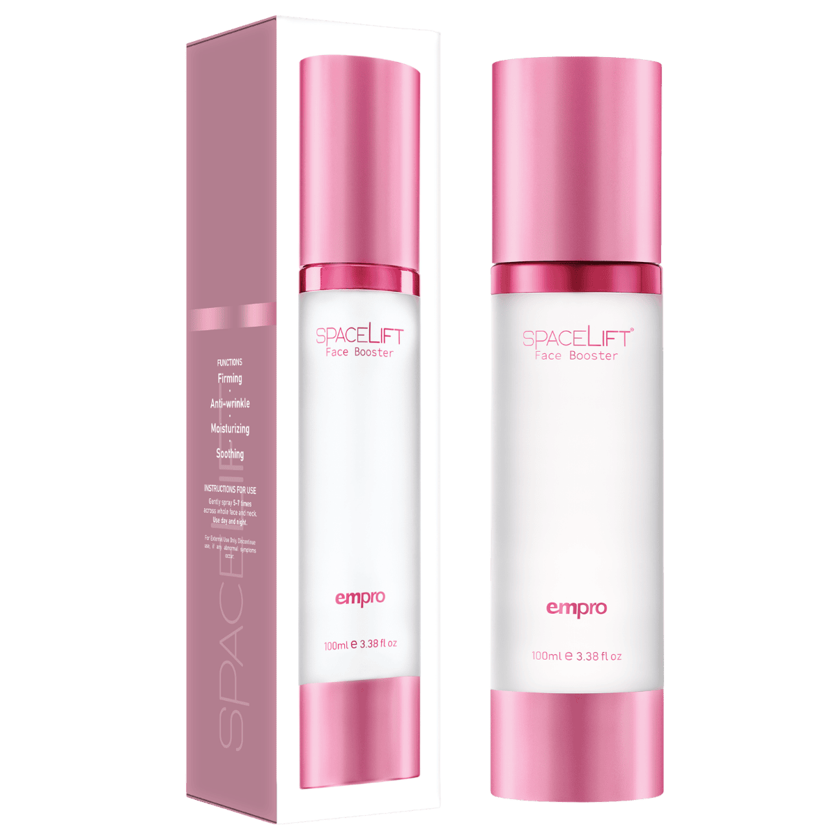 Spacelift facial booster bottle